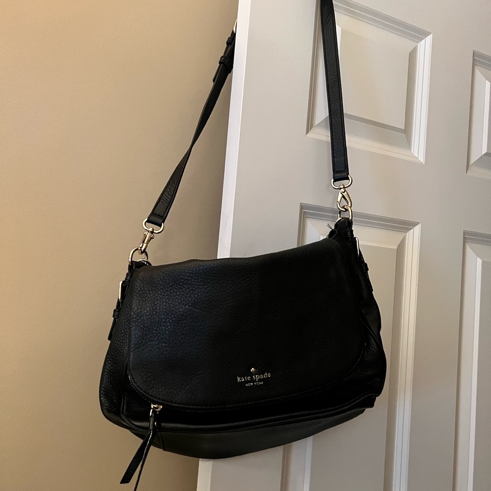 Kate Spade Large Crossbody Purse Black